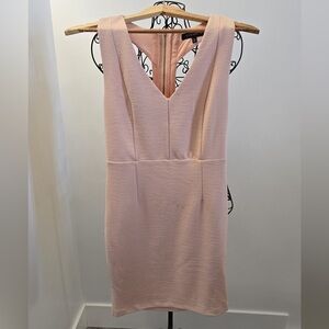 Dynamite Soft Pink Textured Dress